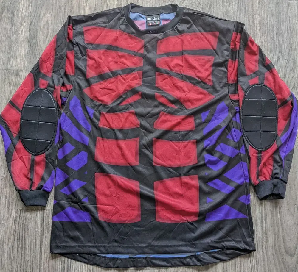 1994 ADIDAS Goalkeeper SPIDERMAN Predator football jersey World Cup XL Soccer US